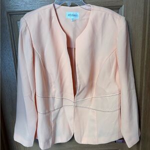 PEACH SUIT JACKET